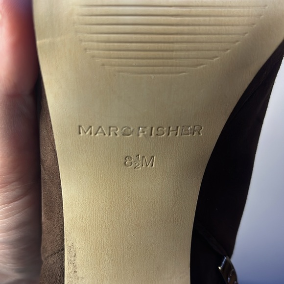 Marc Fisher Womens platform suede booties - Picture 6 of 6